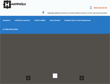 Tablet Screenshot of hatipoglunakliyat.com